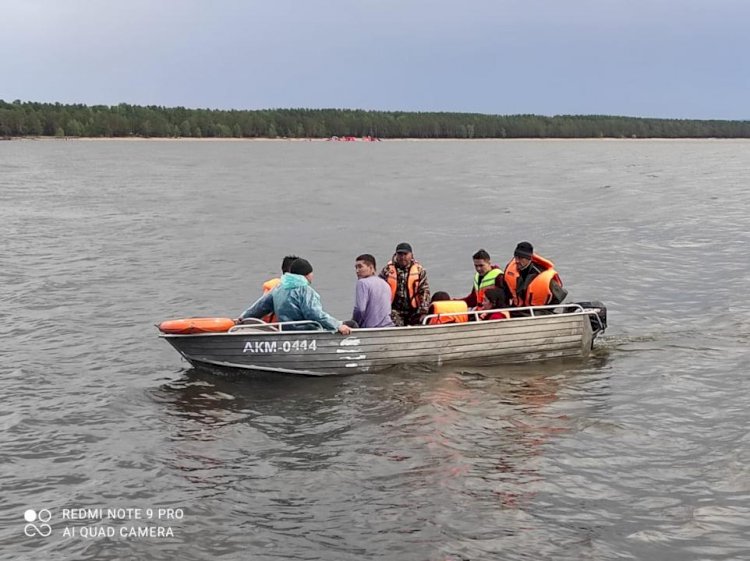 Бурабай көлінде бес адам құтқарылды