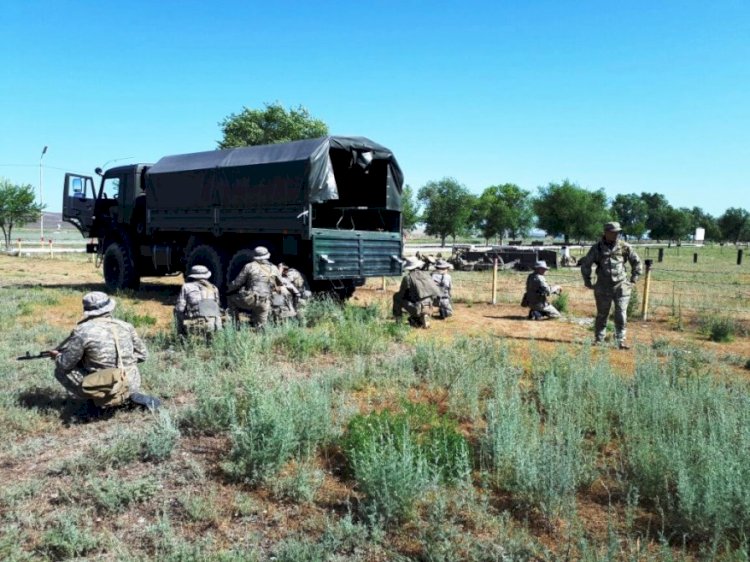 Десанттық-шабуылдау әскері қаруланған топтың көзін жойды