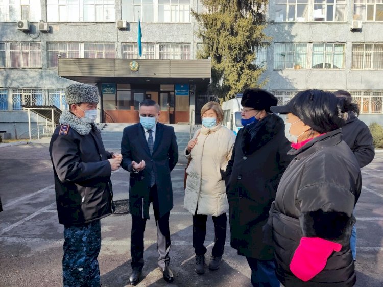 Алматы қаласы мәслихатының  жергілікті мемлекеттік басқару және қауіпсіздік жөніндегі тұрақты комиссиясы ІІД болды