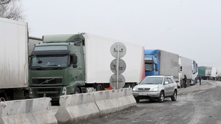 Еліміздің шекарасында жалған құжаттары бар жүк көліктері ұсталды