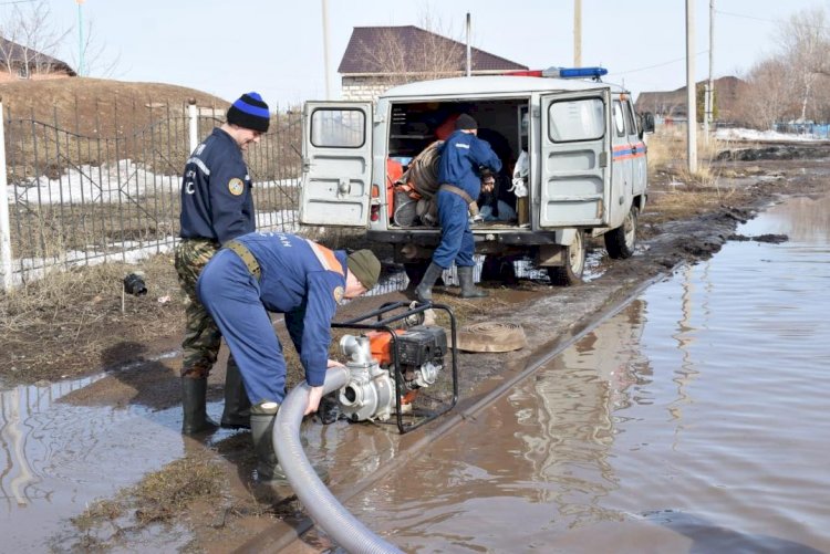 Құтқарушылар өткен тәулікте өңірлерде тұрғын үйлерді су басу оқиғасы тіркелмегенін жеткізді