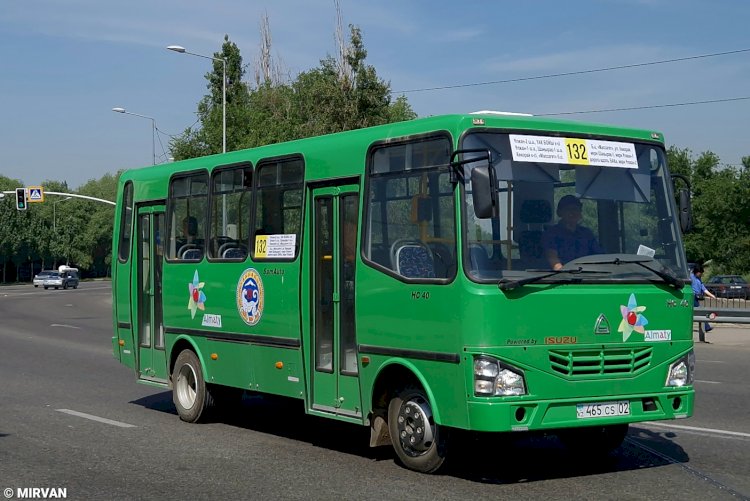 Алмалы ауданындағы 2 маршруттың бағыты өзгертілді