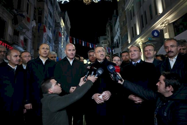 Ыстамбұлдағы жарылысты әйел жасауы мүмкін - Түркияның вице-президенті Фуат Октай