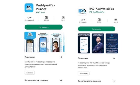 Алаяқтар IPO бойынша жалған мобильді қосымшаларды іске қосты