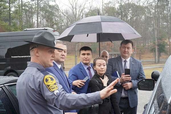 Қазақстандық полицейлер америкалық әріптестерінің тәжірибесімен танысты