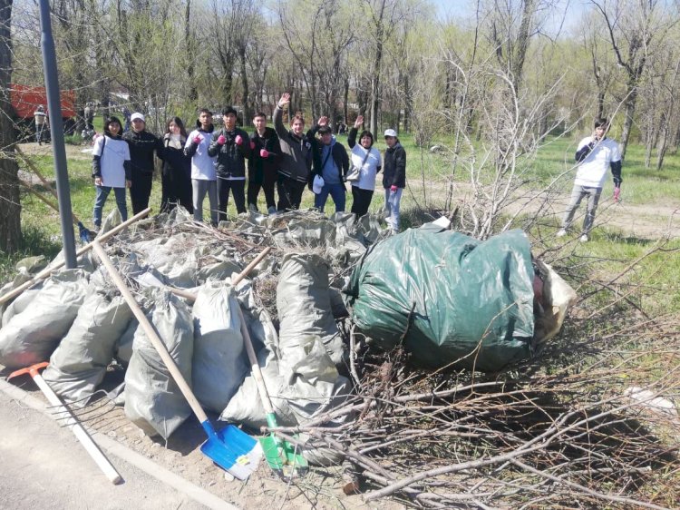 Алматыда жалпықалалық сенбілік жүріп жатыр