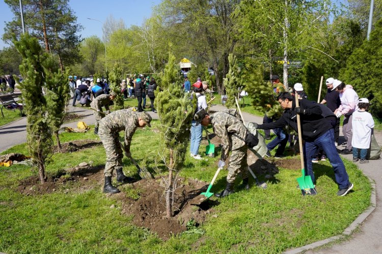 Болашақ әскерилер «Clean & Green» іс-шарасына белсенді атсалысты