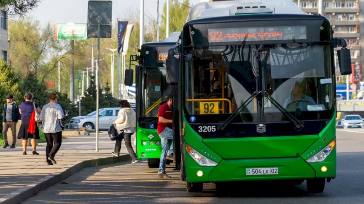 Алматының Жетісу ауданында жаңа автобустар жолға шығады