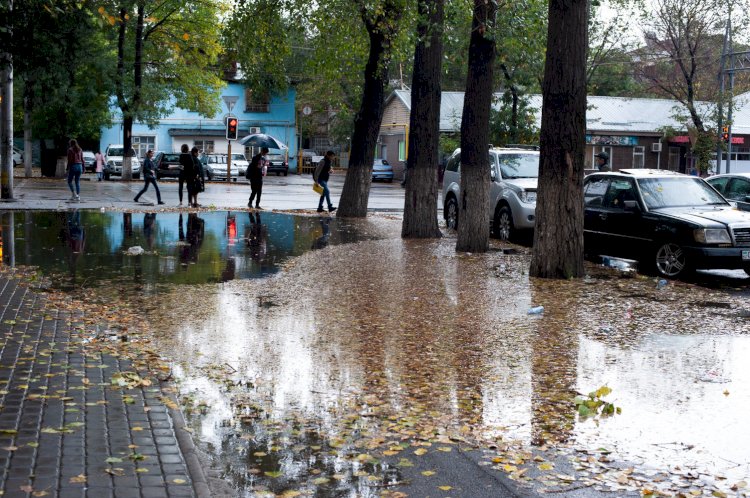 Ауа-райының қолайсыздығына байланысты жол жөндеу кейінге қалдырылды