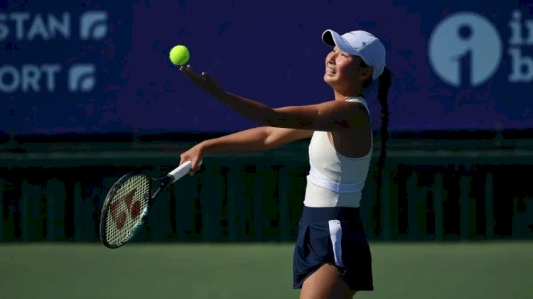 Жас теннисші Аружан Сағындықова әлемдік рейтингте күрт жоғарылап келеді