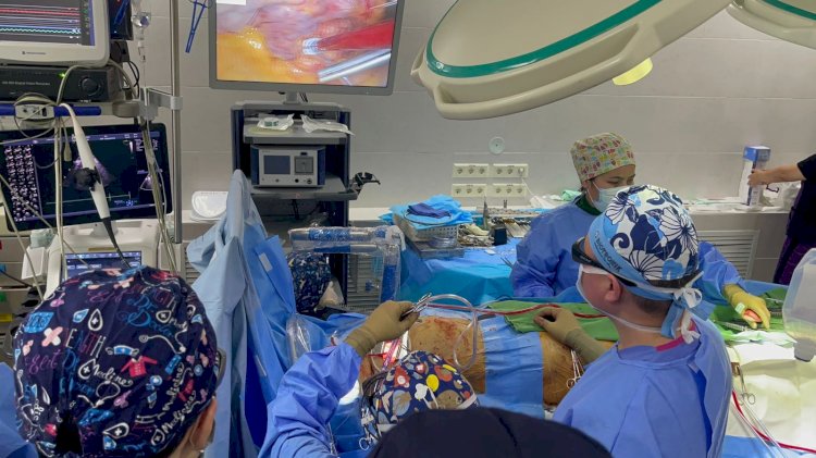 Алматыдағы миниинвазивті торакоскопиялық оталар: жүрек хирургиясына жаңа көзқарас