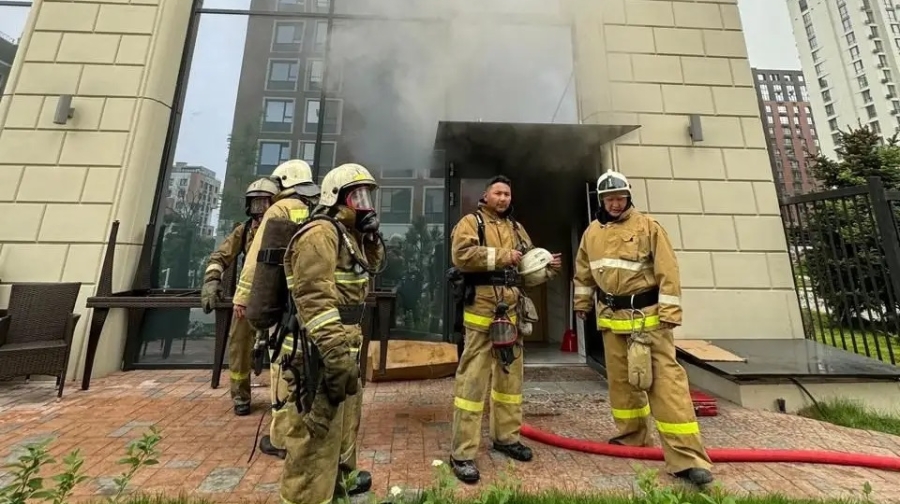 Алматыдағы мейрамханалардың бірінен өрт шықты