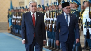Ақордада Малайзия Премьер-министрін қарсы алды