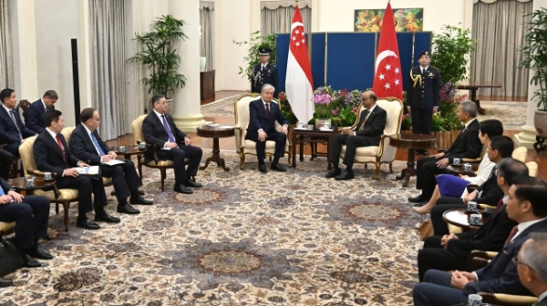 Мемлекет басшысы Сингапур Президентімен келіссөз жүргізді