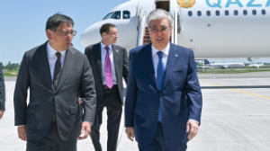 Мемлекет басшысы Қасым-Жомарт Тоқаев Алматыға жұмыс сапарымен келді