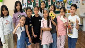 Лагерьдегі  ғажайып  әлем