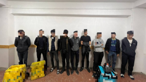 Алматыда полиция  заңсыз курьерлік қызметпен айналысқан шетелдіктерді анықтады 