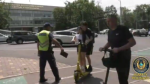 Алматыда самокаттардың қатысуымен болатын жол-көлік оқиғалары жиіледі  