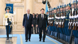 Президент Ақордада Корея Республикасының Президенті Юн Сок Ёльді қарсы алды