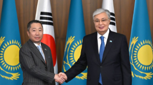 Мемлекет басшысы Doosan Group компаниясының төрағасын қабылдады