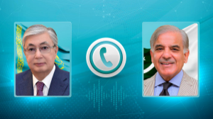 Мемлекет басшысы Пәкістан Премьер-министрі Шахбаз Шарифпен телефон арқылы сөйлесті