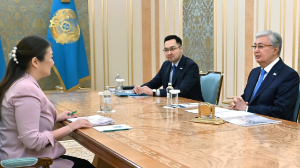 Мемлекет басшысы Бала құқықтары жөніндегі уәкіл Динара Зәкиеваны қабылдады