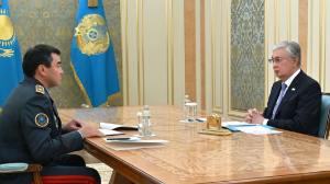 Мемлекет басшысы Төтенше жағдайлар министрі Шыңғыс Әріновті қабылдады 