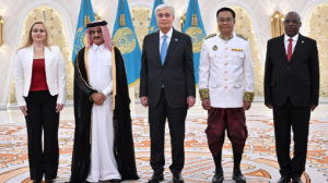 Президент бірқатар мемлекеттің елшілерінен сенім грамоталарын қабылдады