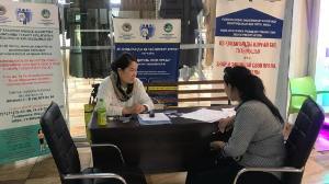 Алматының сауда орындарында тұтынушы құқығы түсіндірілуде