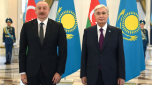 Мемлекет басшысы Қасым-Жомарт Тоқаев Әзербайжан Президенті Ильхам Әлиевпен кездесу өткізді