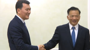 Ерлан Қарин Қытай медиакорпорациясының басшысымен кездесті