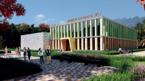 Алматыда 1951 жылы салынған ескі ғимараттың орнына заманауи Оқушылар үйі ашылады