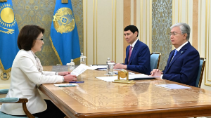 Мемлекет басшысы Денсаулық сақтау министрі Ақмарал Әлназарованы қабылдады