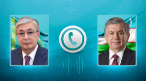 Мемлекет басшысы Өзбекстан Президентімен телефон арқылы сөйлесті