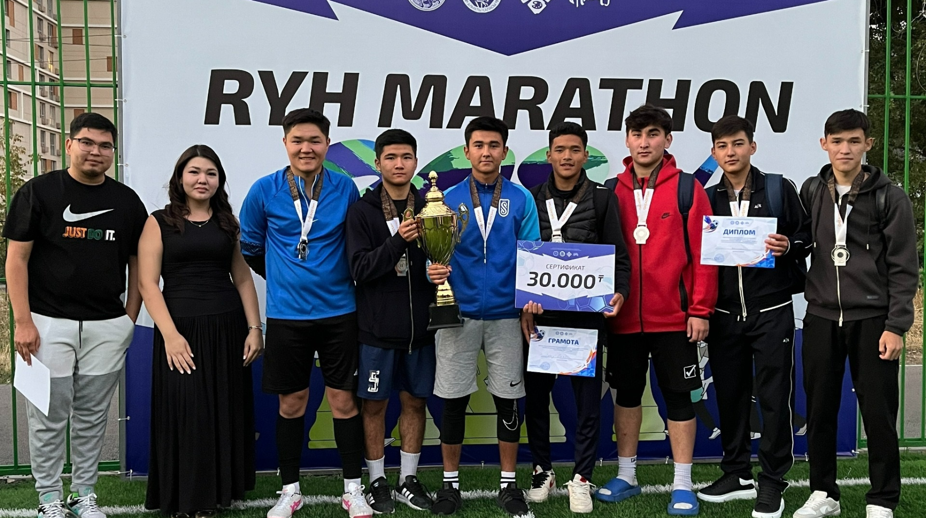 Бостандық ауданында «RYH MARATHON» атты жыл сайынғы спартакиасы ашылды