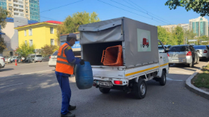 Алматыда  33 мыңға жуық қоқыс жәшігі бар