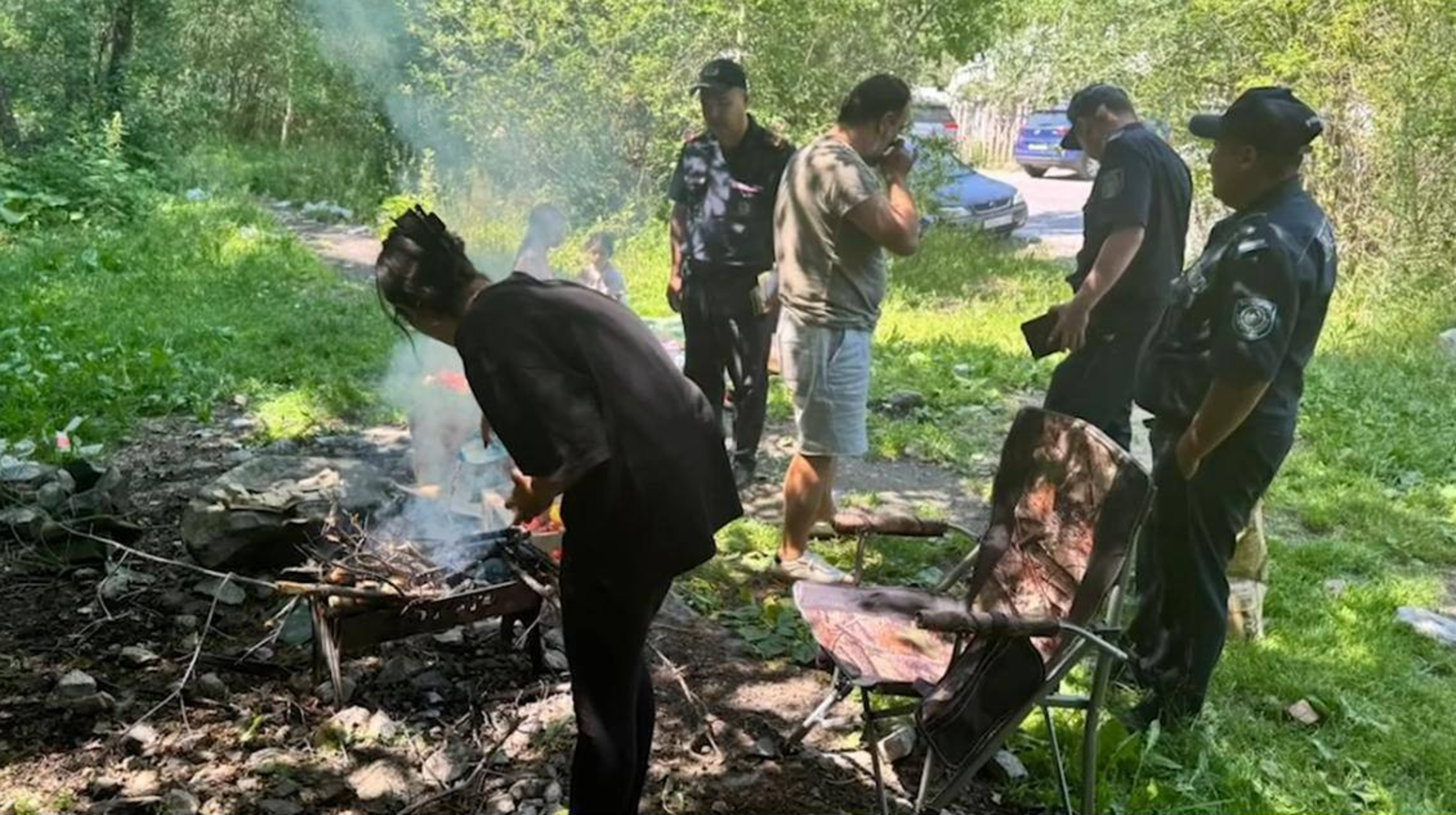 Алматы полициясы таулы аймақтарда рейд жүргізді