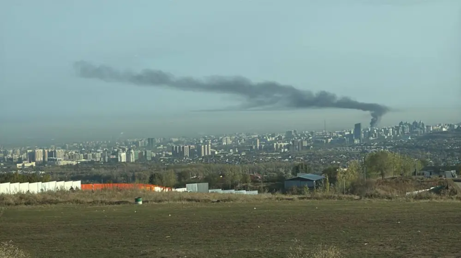 Алматыда трансформатор өртенді