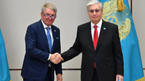 Президент Polpharma компаниясы бақылаушылар кеңесінің төрағасы Ежи Старакпен кездесті