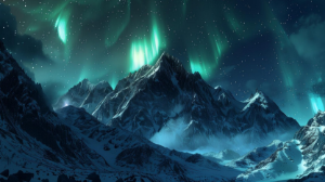 Жаңа жылда адамдар аспаннан солтүстік шұғыласын көре алады