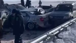 Қарағанды-Балқаш тас жолында 19 көлік соқтығысты