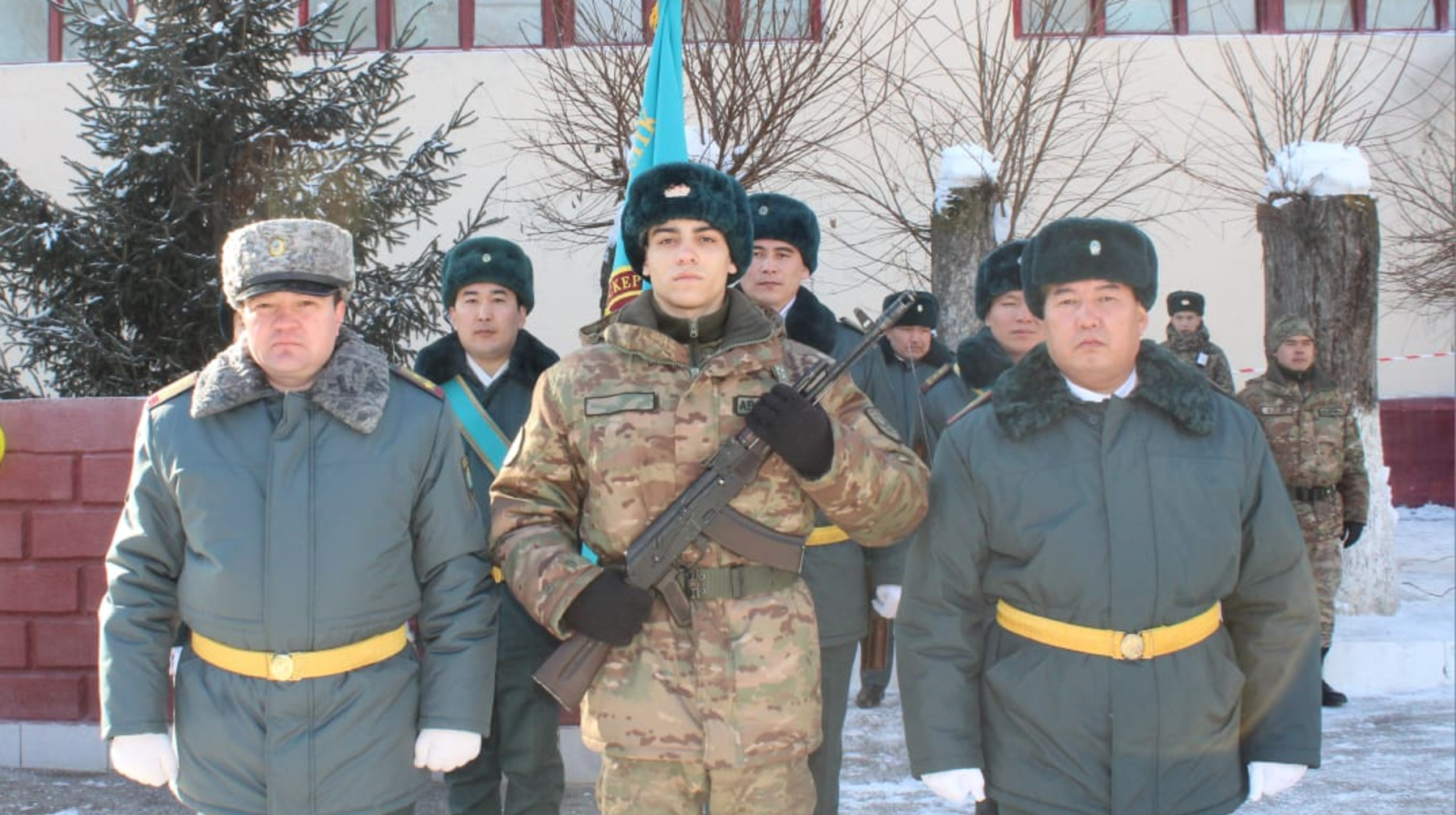 Жас сарбаздар ант қабылдады