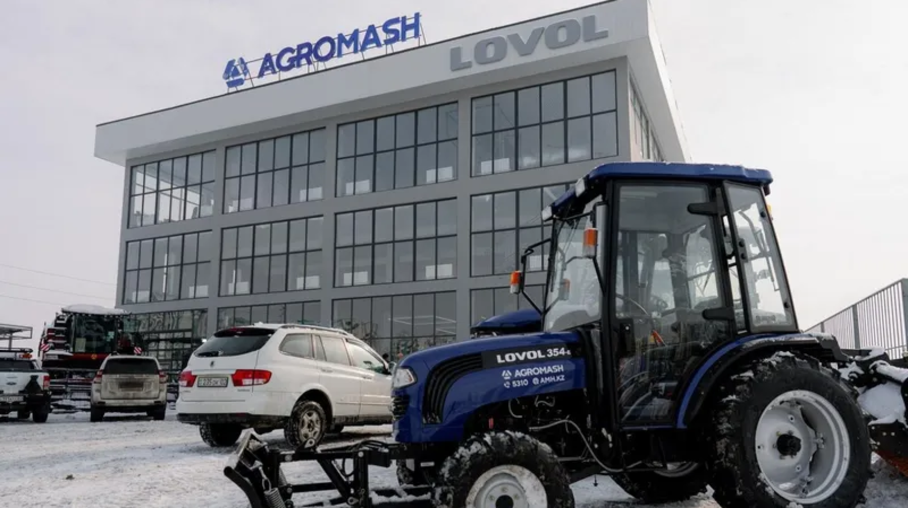 Алматыда AGROMASH қызмет көрсету орталығын ашты