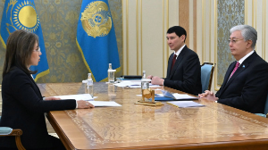 Мемлекет басшысы Қаржы нарығын реттеу және дамыту агенттігінің төрағасын  қабылдады