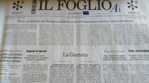 Нейрожелі журналистердің орнын басты: Италияда жасанды интеллектінің алғашқы газеті шықты