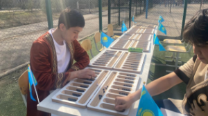 Наурызнама: Бостандық ауданында оқушылар ұлттық спорттан жарысты