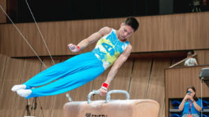 Гимнаст Зейнолла Ыдырысов Германиядағы турнирде жеңіске жетті