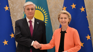 Мемлекет басшысы Еуропалық комиссия Президенті Урсула фон дер Ляйенмен кездесті