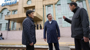 Бүгіннен бастап еліміздің барлық өңірінде 125 теміржол вокзалын қайта жаңғырту жұмыстары басталды