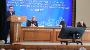 Мәлік Отарбаев Алматы полициясымен кездесті